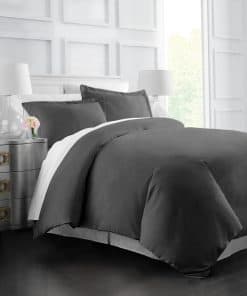 Juego de Funda de Edredón de Microfibra Serie 1500 de Lujo