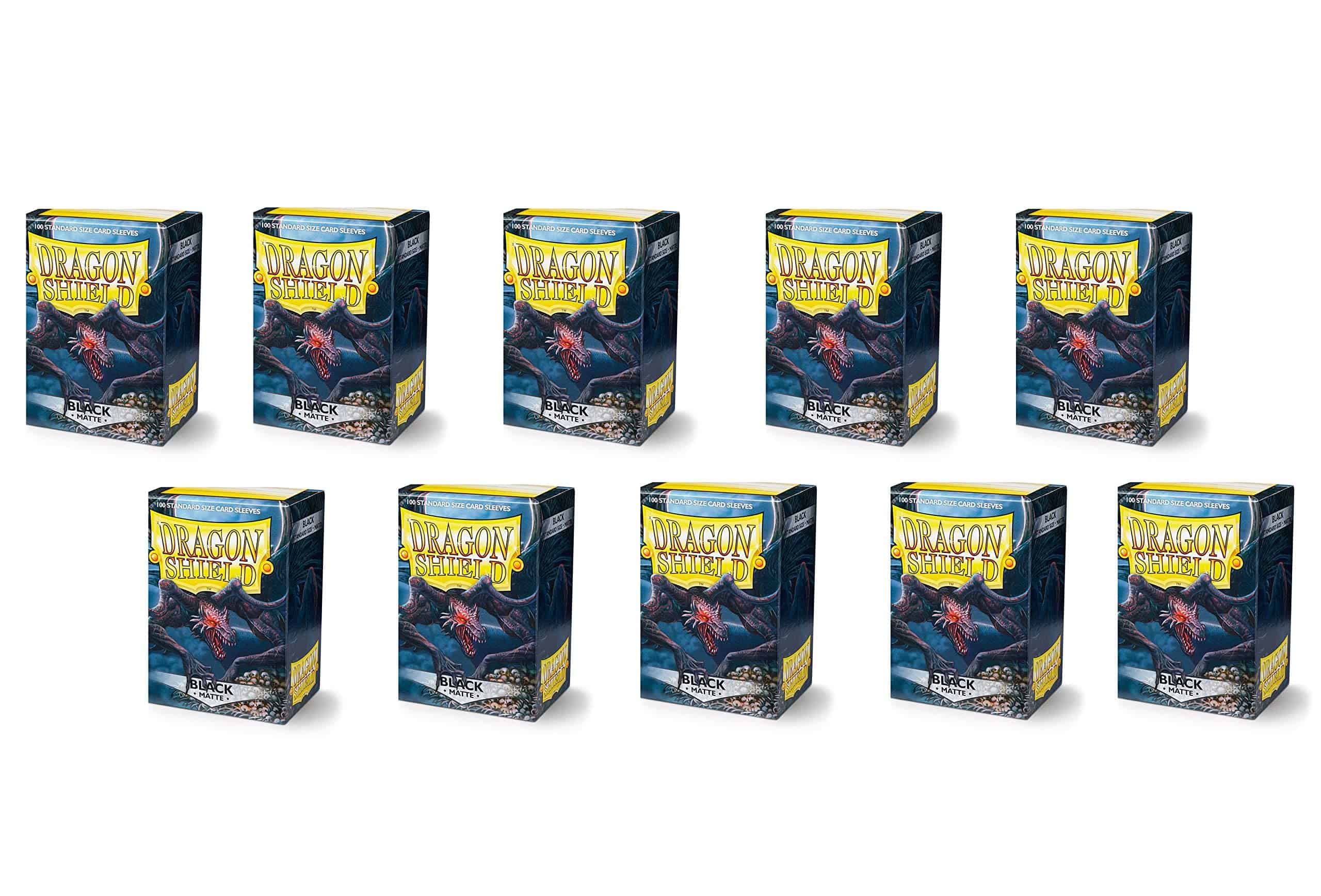 Dragon Shield Brand, Manga Negra [10 paquetes de 100 cada - Imagen 3