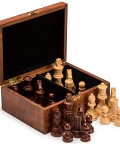 Piezas de ajedrez Husaria Staunton Tournament No. 5 con 2