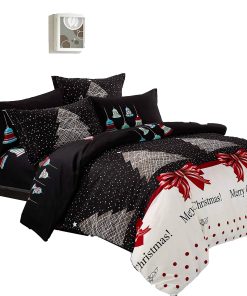 Swanson Beddings Juego de Cama Navideño de 3 Piezas de