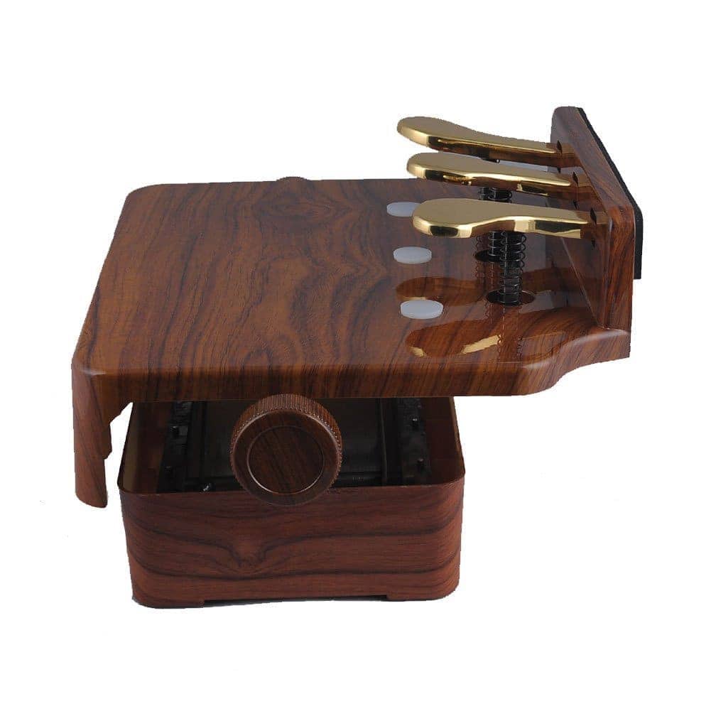 Soarun Pedal Extensor Ajustable para Piano (Madera de Rosa) - Imagen 5