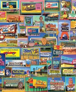 Rompecabezas de Billboards de White Mountain Puzzles -