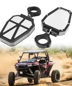 Motobiker Espejos laterales UTV para barra de 1.75",