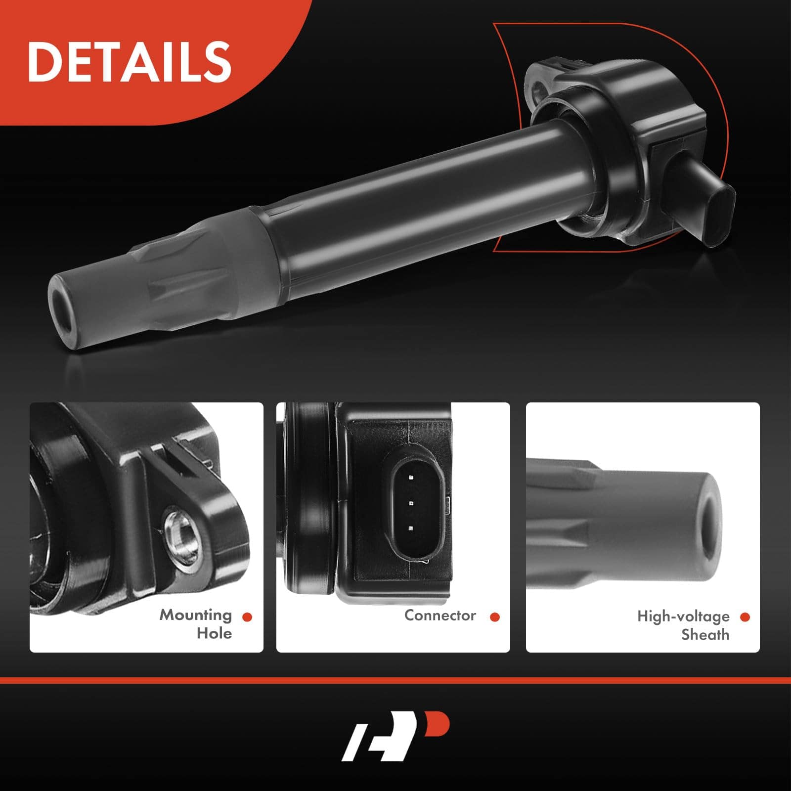 Conjunto de 6 bobinas de encendido A-Premium compatibles - Imagen 6