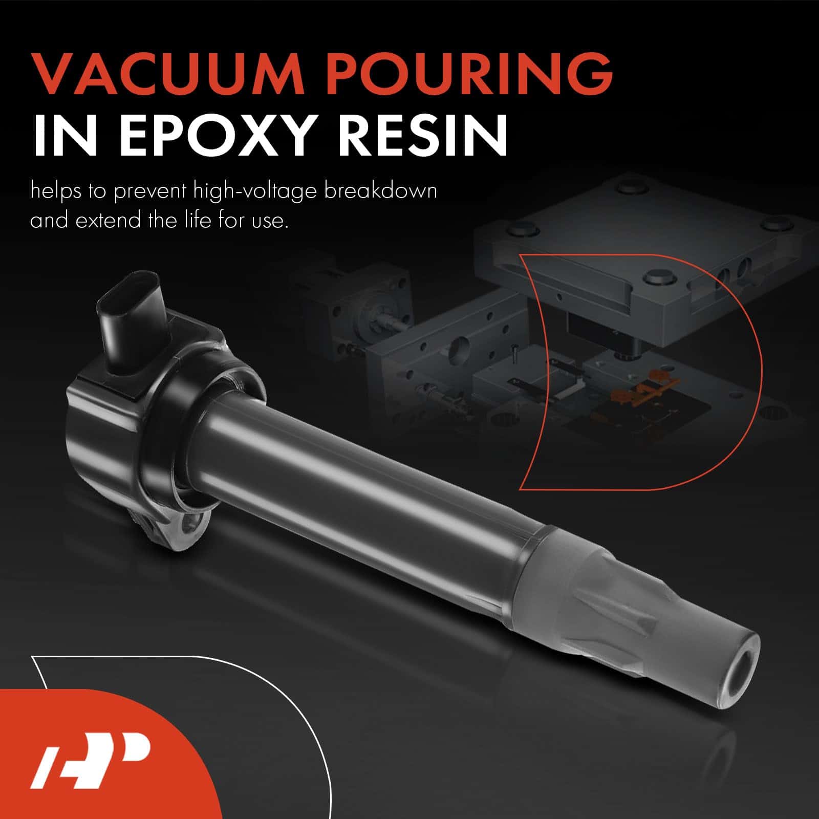 Conjunto de 6 bobinas de encendido A-Premium compatibles - Imagen 4