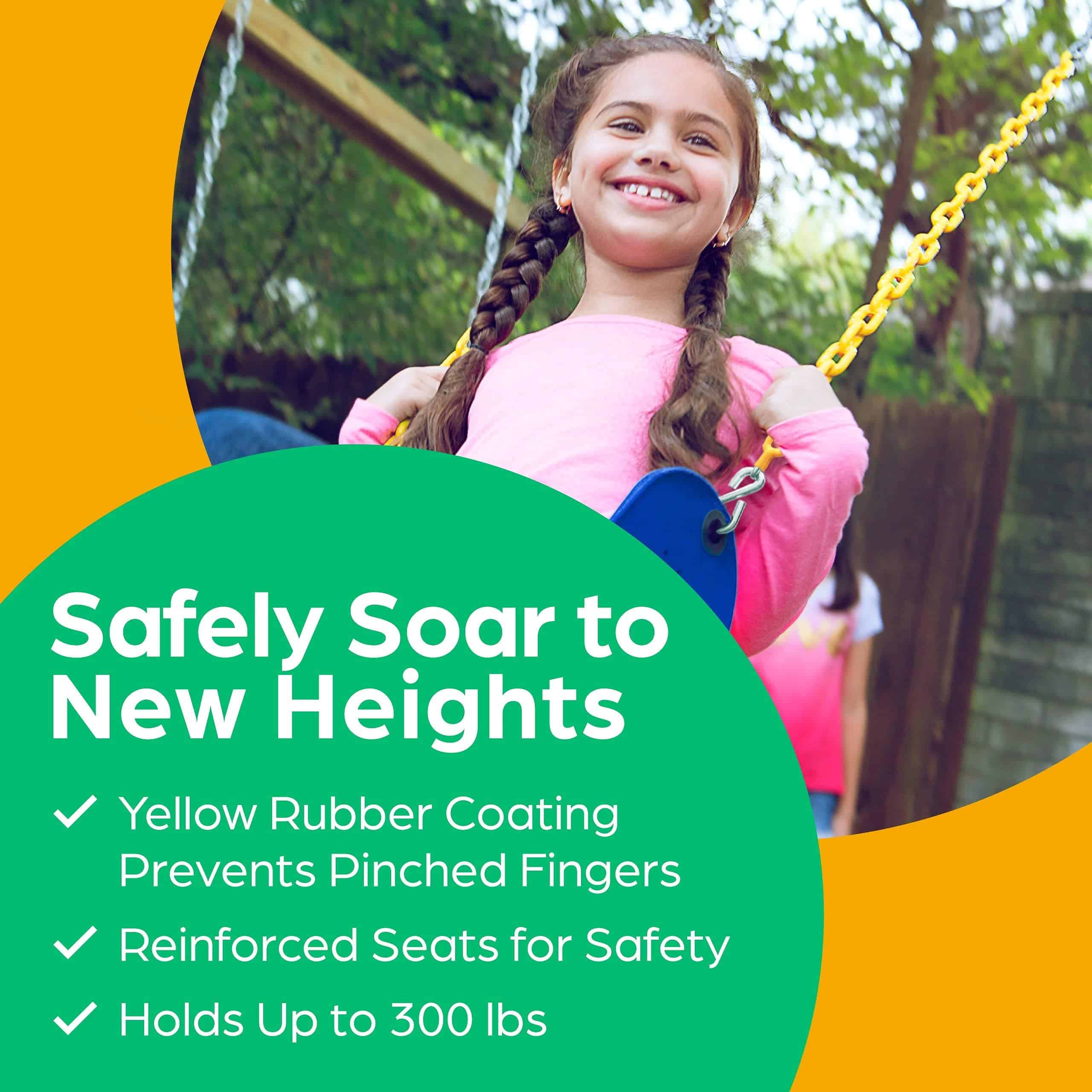 Columpios Jungle Gym Kingdom para Set de Columpios Exterior - Imagen 6