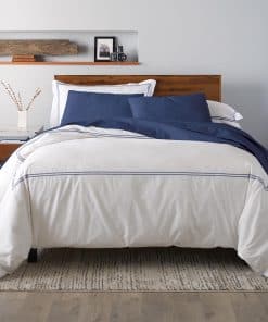 Juego de Funda Nórdica de Lujo Ella Jayne (3 -Azul Marino