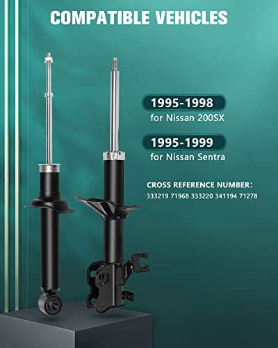 Amortiguadores, Kit de Amortiguadores AUTOMUTO para Nissan - Imagen 4