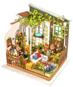 KIT de Casa de Muñecas en Miniatura ROBOTIME con Mobiliario