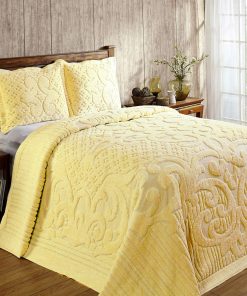 Colcha de Cama 100% Algodón Chenilla de Better Trends con