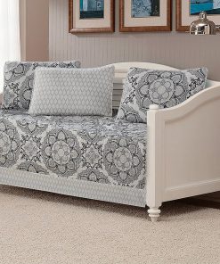 Juego de Cubrecama Quilted para Cama de Día de 5 piezas