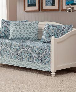 Linen Plus 5pc Daybed Cover Set Quilted Bedspread Nuevo