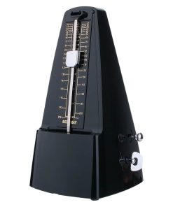 Metrónomo mecánico de alta precisión con -Negro