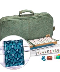 Yellow Mountain Imports American Mahjong Set, Oceana con