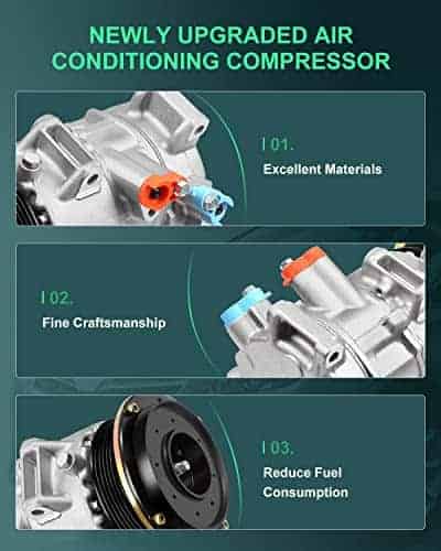 Compresor de Aire Acondicionado SCITOO compatible con - Imagen 5