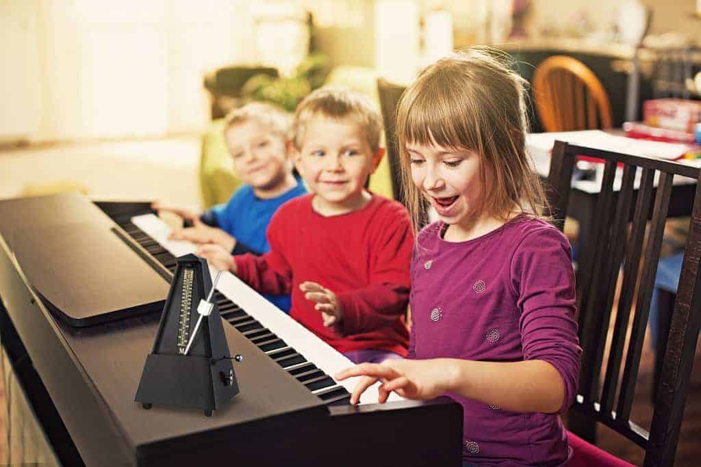 Metrónomo Mecánico Profesional para Piano, Plástico Marrón - Imagen 8