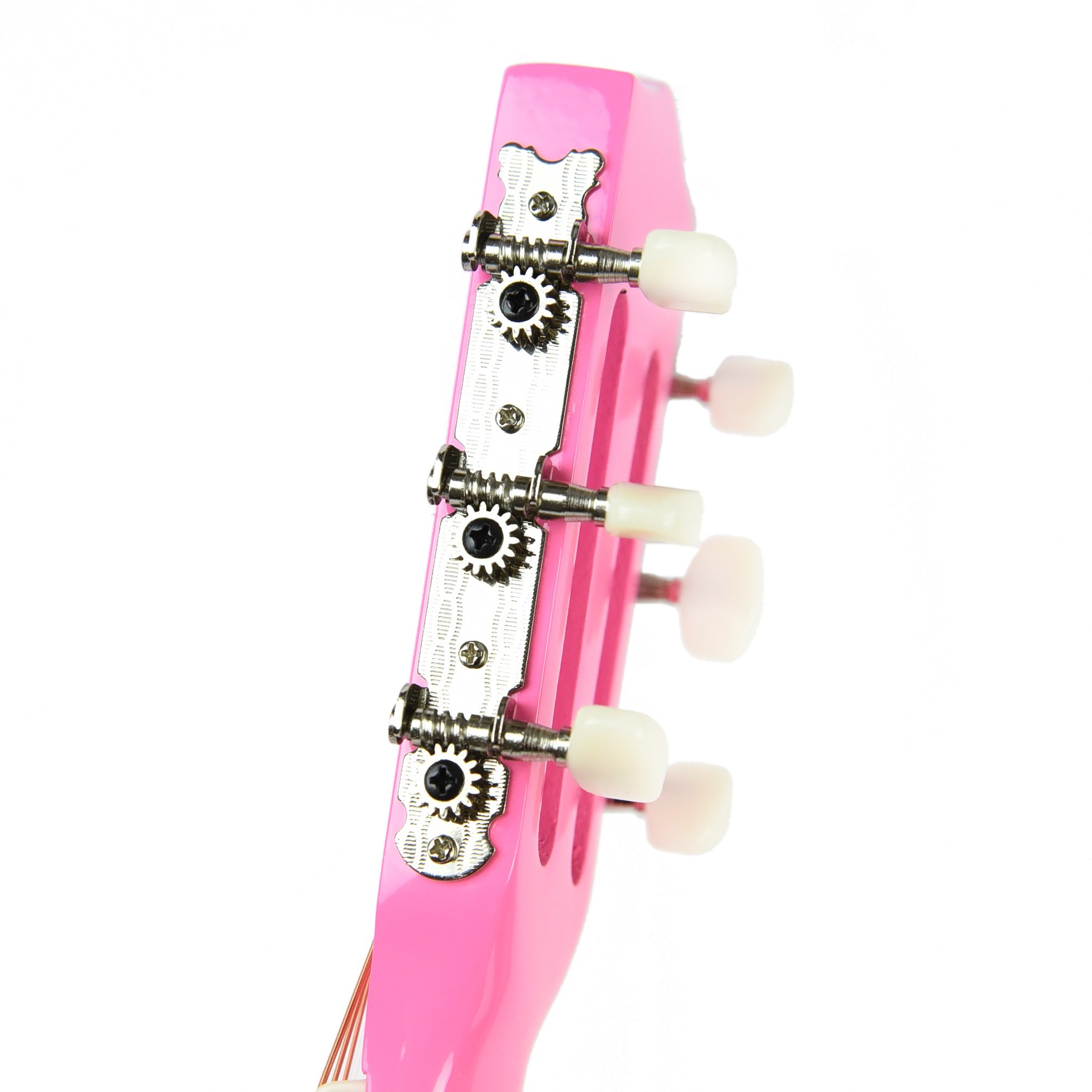 ¡NUEVO! Guitarra de Madera Rosa de 30" para Zurdos Con - Imagen 7