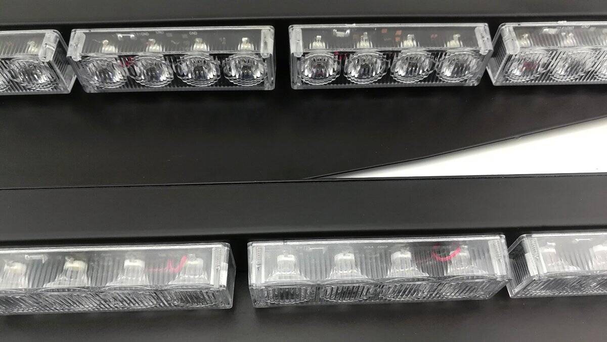 TASWK 32LED 32W Barra de luz LED Luz de visera Luz de - Imagen 4