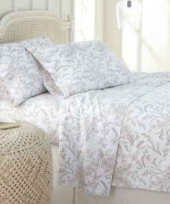 Juego de sábanas king size de la colección Winter Brush de