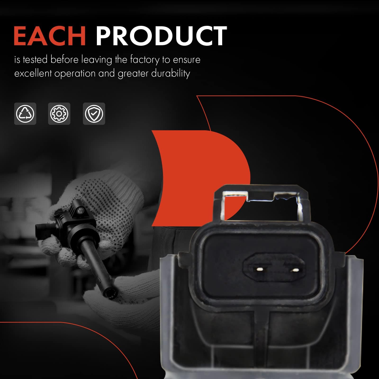 Conjunto de 6 Bobinas de Encendido del Motor A-Premium - Imagen 7