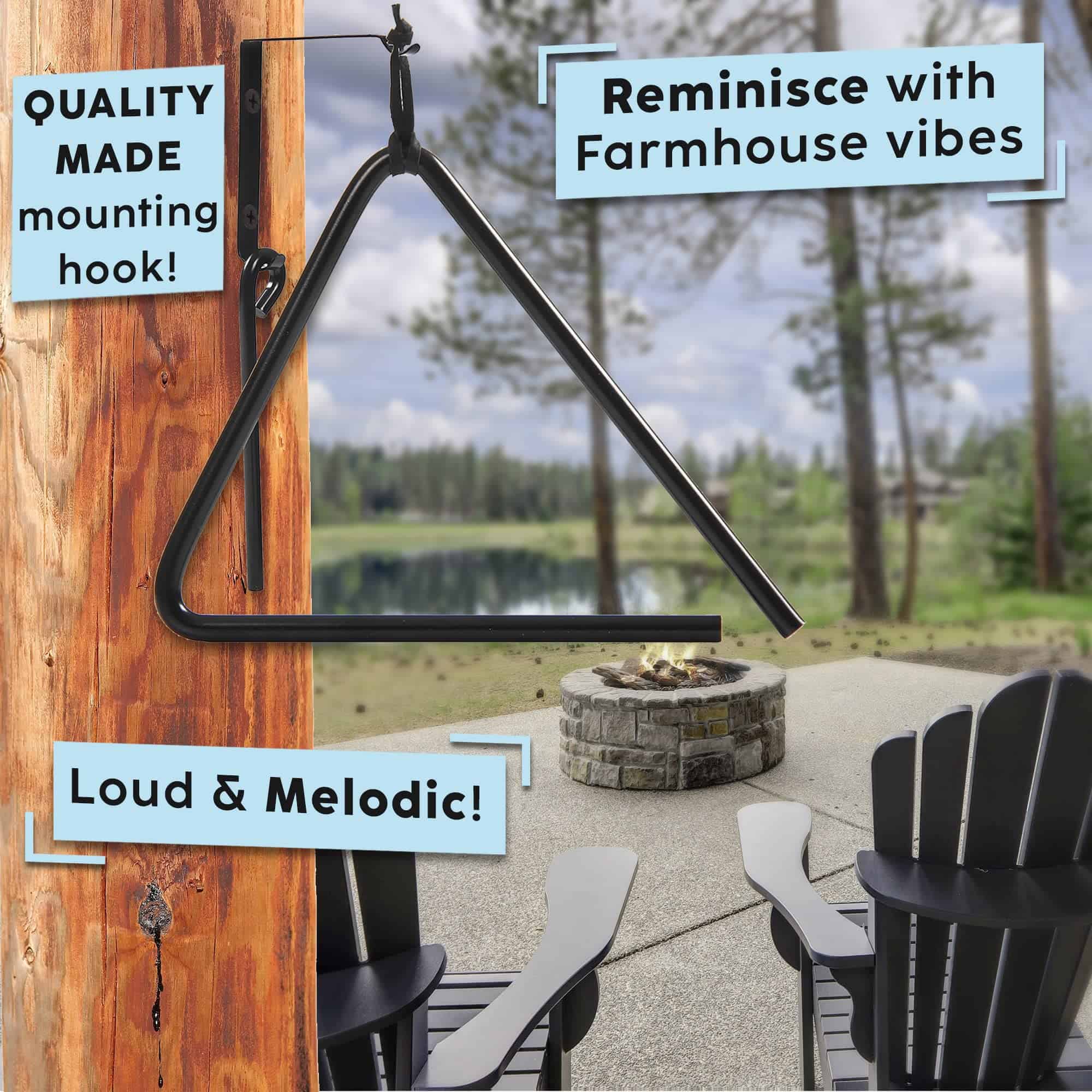 Campana de cena triangular Upstreet y campana de cena - Imagen 3