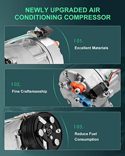 Compresor de Aire Acondicionado SCITOO CO 1206JC Compatible - Imagen 5