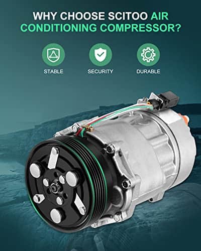 Compresor de Aire Acondicionado SCITOO CO 1206JC Compatible - Imagen 4