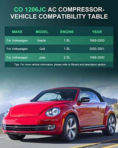 Compresor de Aire Acondicionado SCITOO CO 1206JC Compatible - Imagen 3