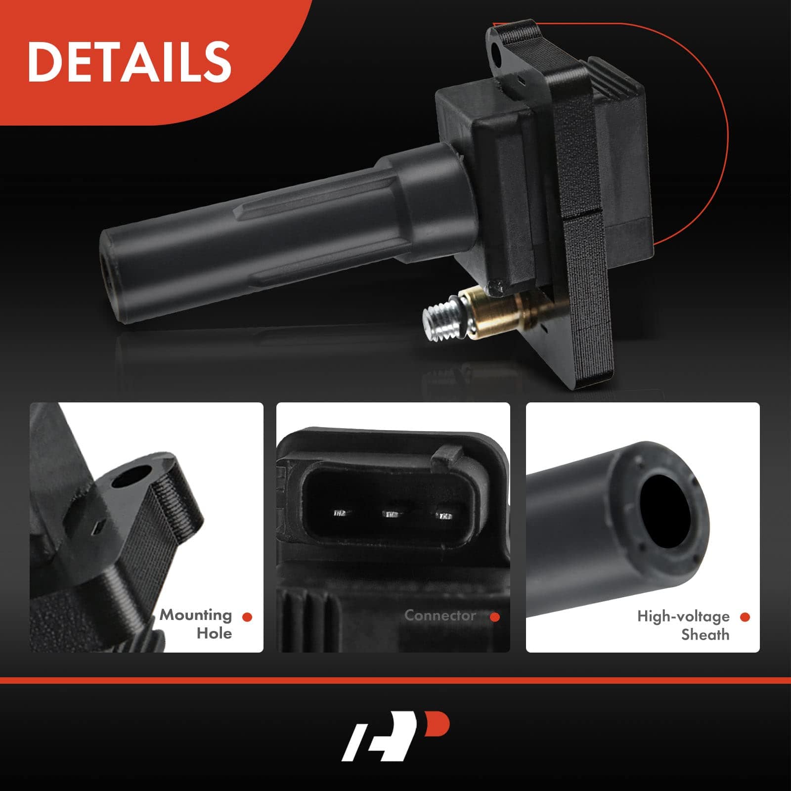 Bobinas de Encendido del Motor A-Premium Compatible con - Imagen 6