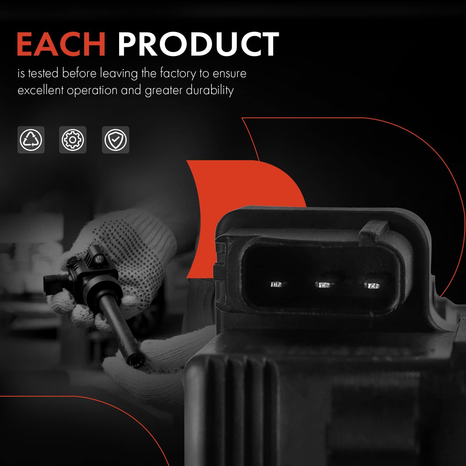 Bobinas de Encendido del Motor A-Premium Compatible con - Imagen 7