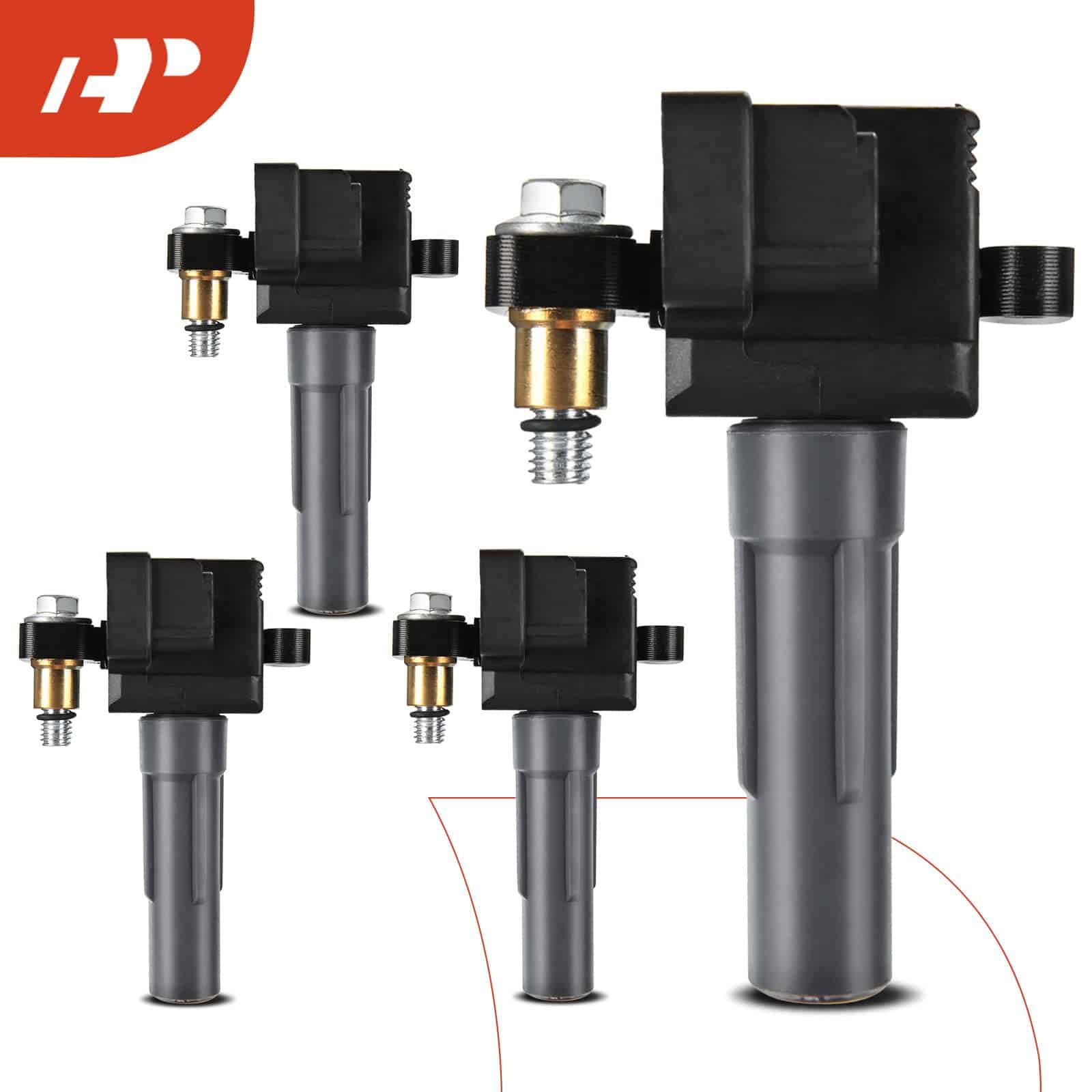 Bobinas de Encendido del Motor A-Premium Compatible con - Imagen 9