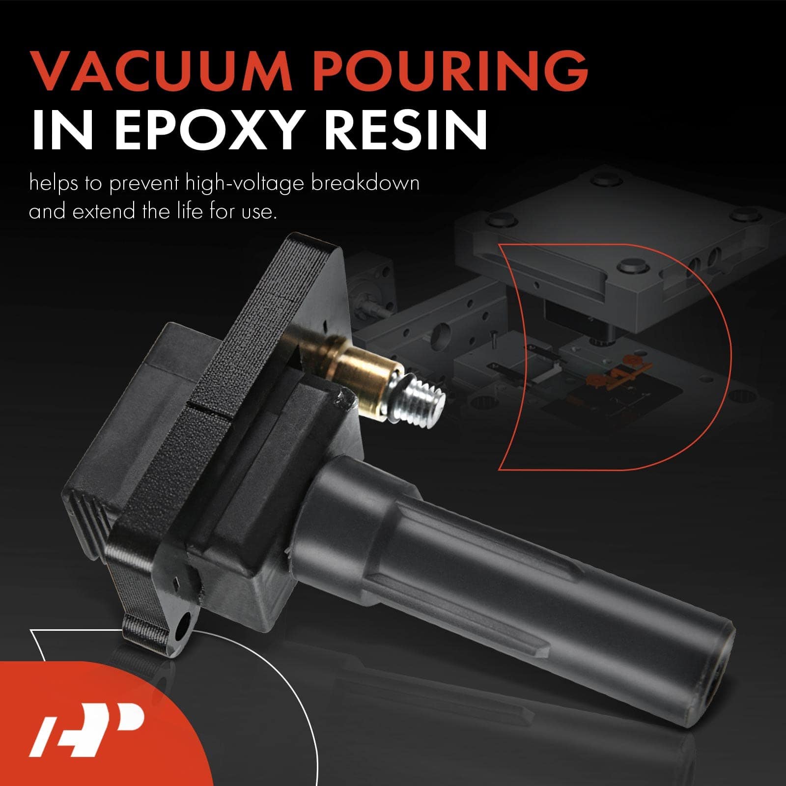 Bobinas de Encendido del Motor A-Premium Compatible con - Imagen 4