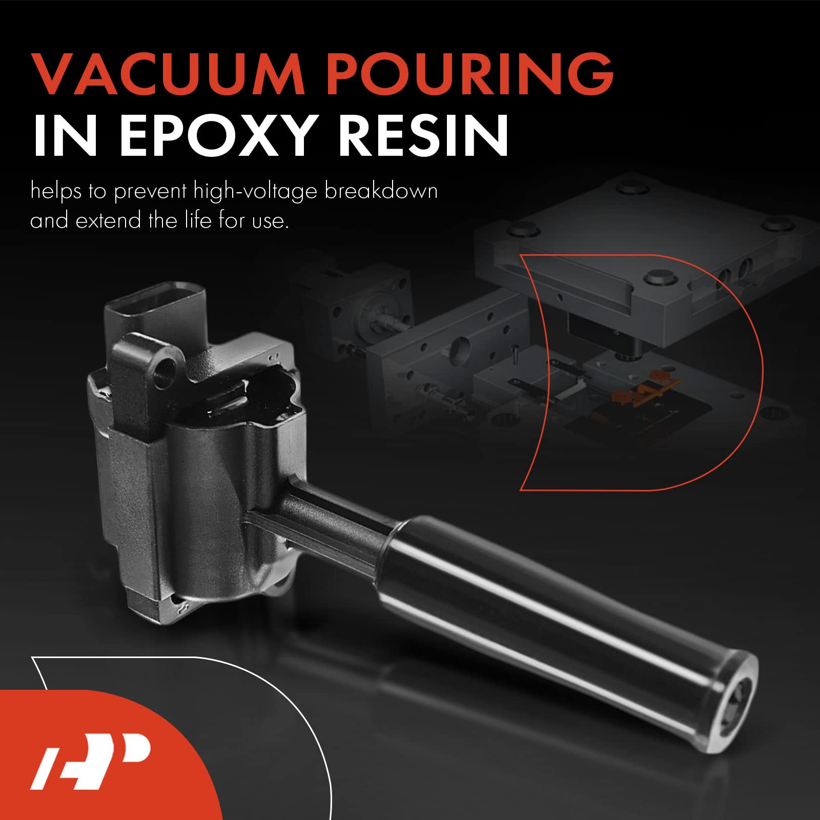 Paquete de 8 Bobinas de Encendido A-Premium Compatible con - Imagen 4