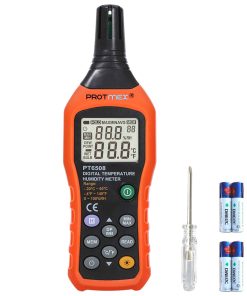 Protmex Medidor de Temperatura y Humedad Digital,