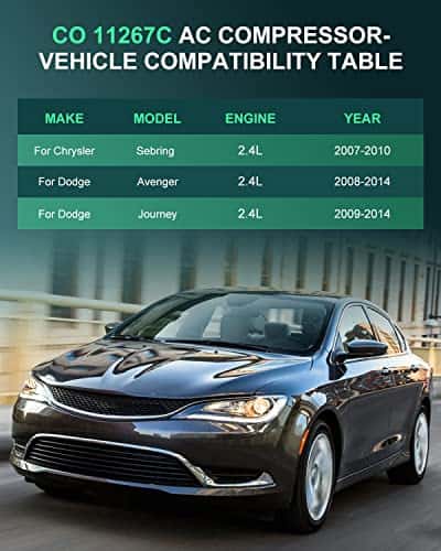 Compresor de Aire Acondicionado SCITOO CO 11267C para - Imagen 3