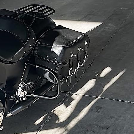 Guardabarros trasero negro de protección de motor - Imagen 3