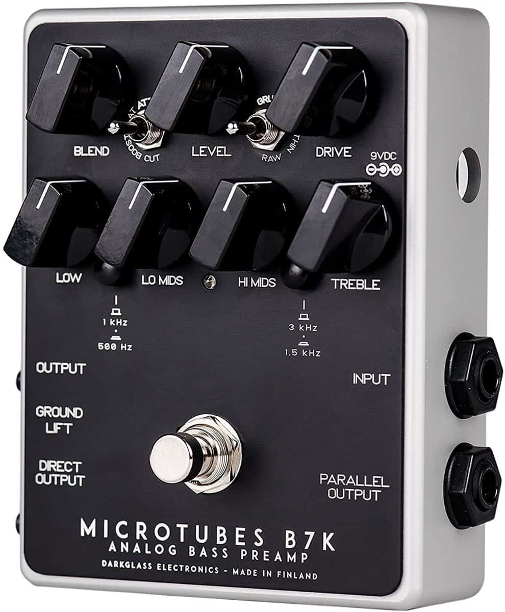 Pedal de preamplificador Darkglass Microtubes B7K para bajo - Imagen 3