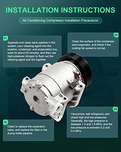Compresor de Aire Acondicionado SCITOO CO 11200C para - Imagen 8