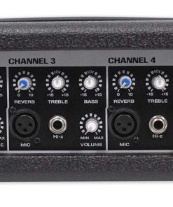 Mezcladora/Amplificador de 4 Canales Rockville 1800w con