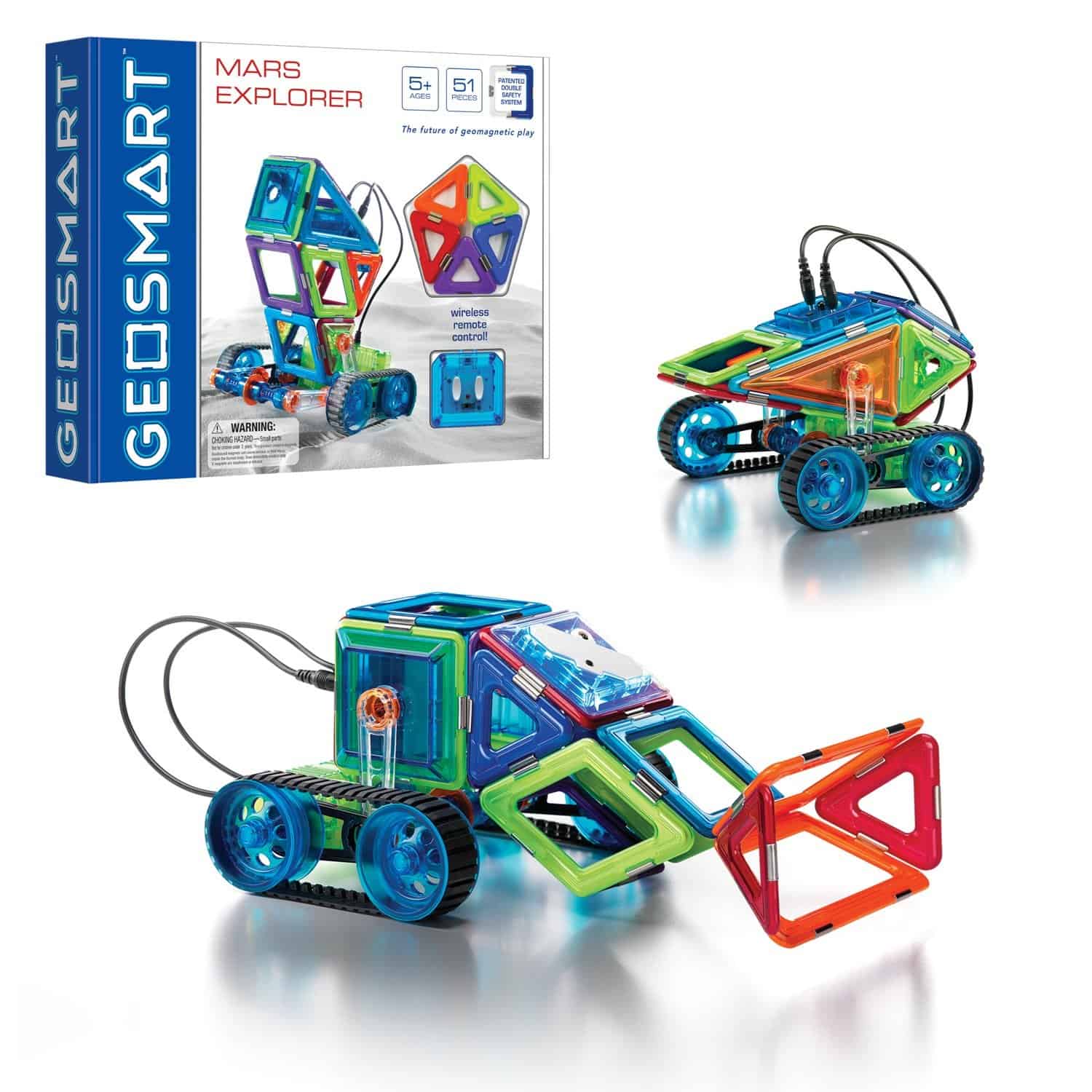 Set de Construcción de Vehículos GeoSmart Mars Explorer