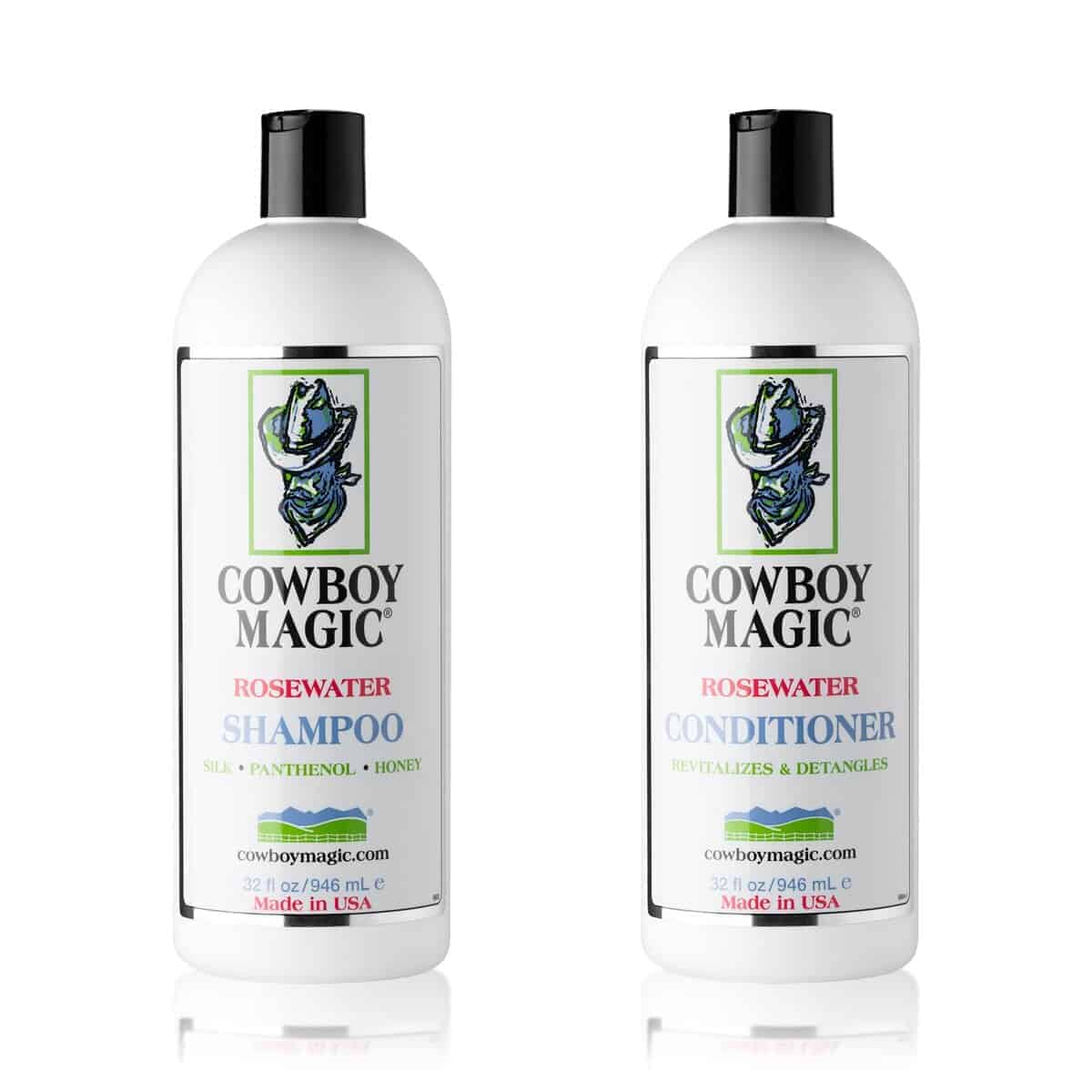 Paquete de Champú y Acondicionador Cowboy Magic Rosewater,