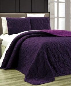 Juego de Cubrecamas Reversible de Gran Tamaño para Cama