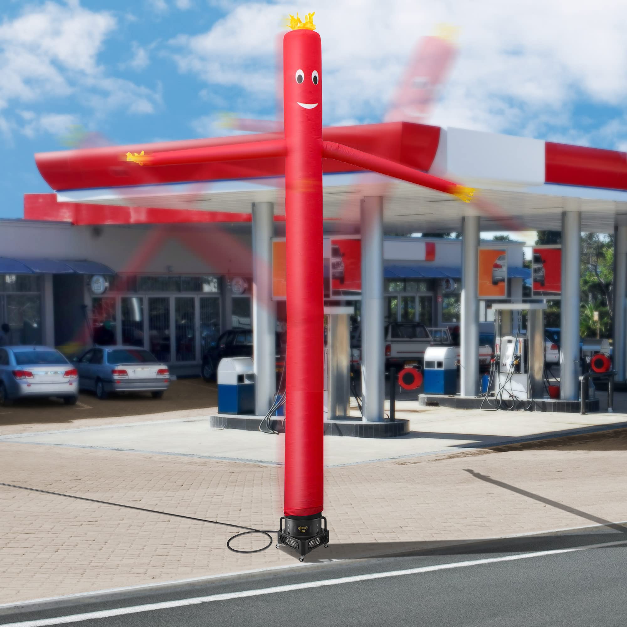 Bailarín de Tubo Inflable Cloud 9 Air, 20 pies de Altura - - Imagen 7