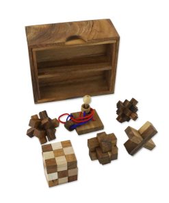 Juego de Rompecabezas de Madera de Raintree Hechos a Mano