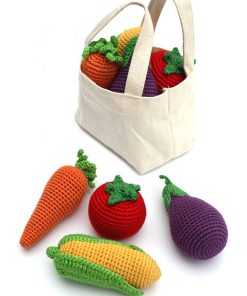 Set de Sonajeros de Verduras Cheengoo