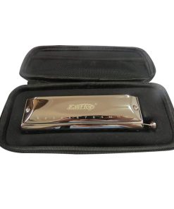 Armónica Cromática East Top con Peine de Latón, 12 Agujeros