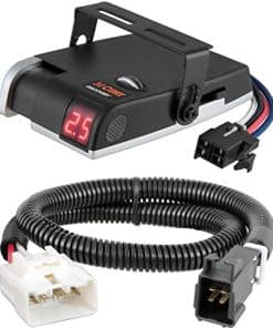 Controlador de freno CURT Discovery y kit de cableado para