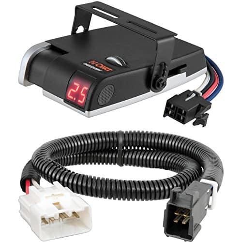 Controlador de freno CURT Discovery y kit de cableado para