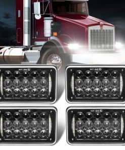 Faros LED SPL mejorados de 60W 4x6 pulgadas con DRL para