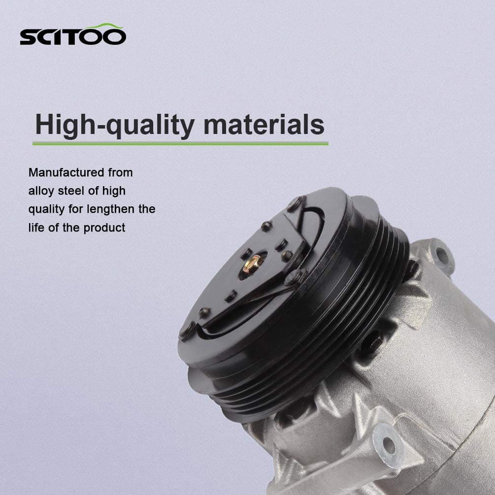 Compresor de Aire Acondicionado SCITOO 2008-2010 Reemplazo - Imagen 4